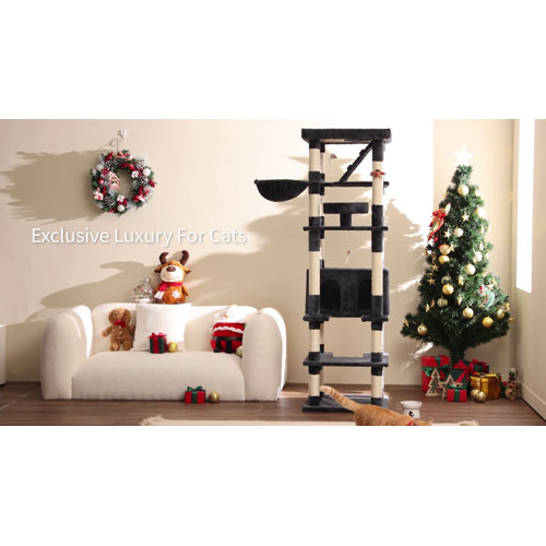 Tucker Murphy Pet™ 75" Amariani Large Cat Condo & Reviews Wayfair
